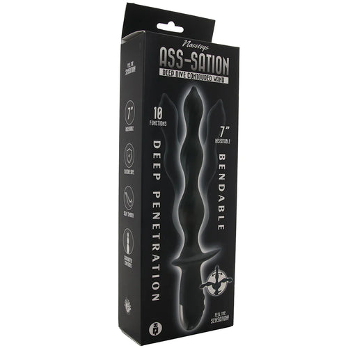 Ass-Station Deep Dive Beaded Anal Vibe — delivered in Vancouver in 1–2 hours | Heaven Boutique