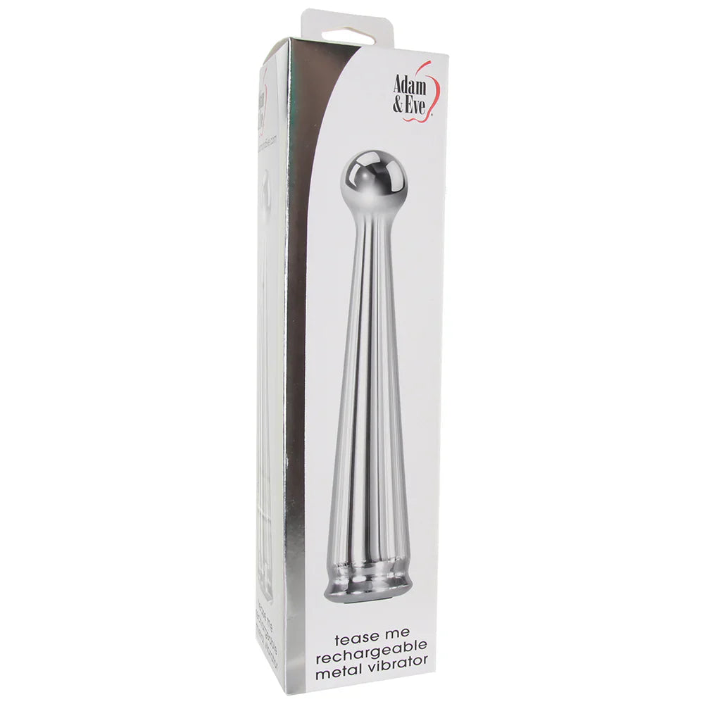 Tease Me Rechargeable Metal Vibe — delivered in Vancouver in 1–2 hours | Heaven Boutique