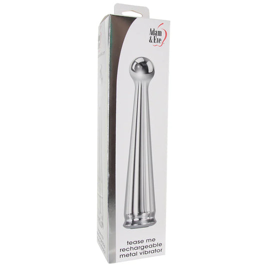 Tease Me Rechargeable Metal Vibe — delivered in Vancouver in 1–2 hours | Heaven Boutique