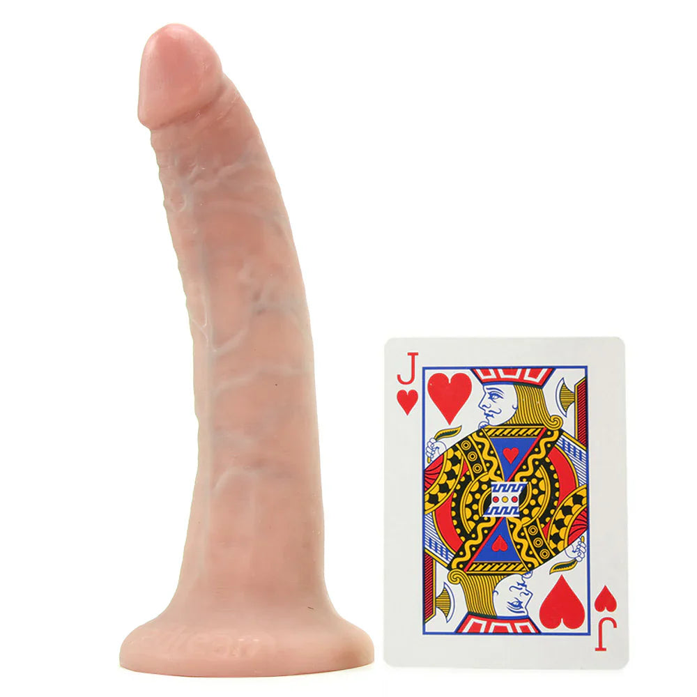 King Cock 7 Inch Dildo in Flesh – Heaven Boutique Vancouver – side view