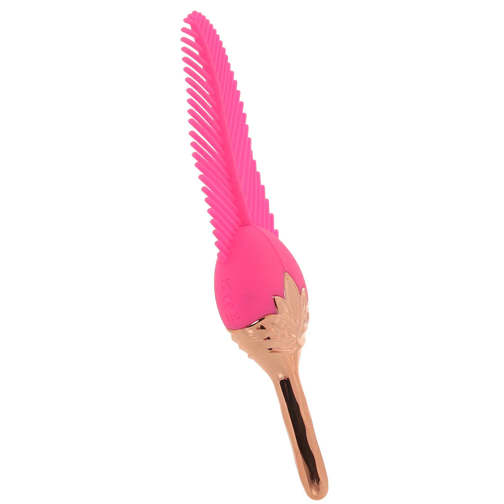 Rayne Silicone Feather Vibe – Heaven Boutique Vancouver – additional angle