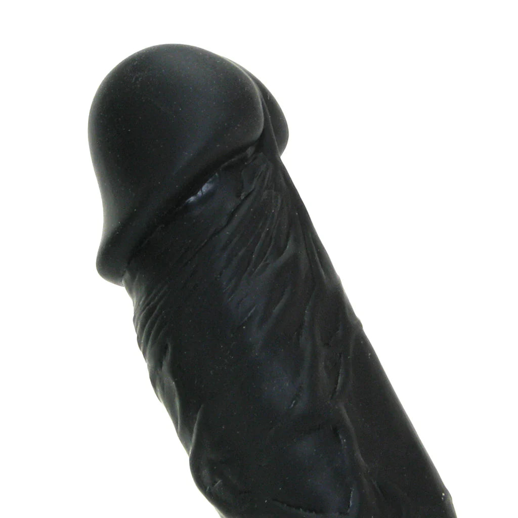 Small Silicone Colours Dildo in Black – Vancouver adult boutique – features