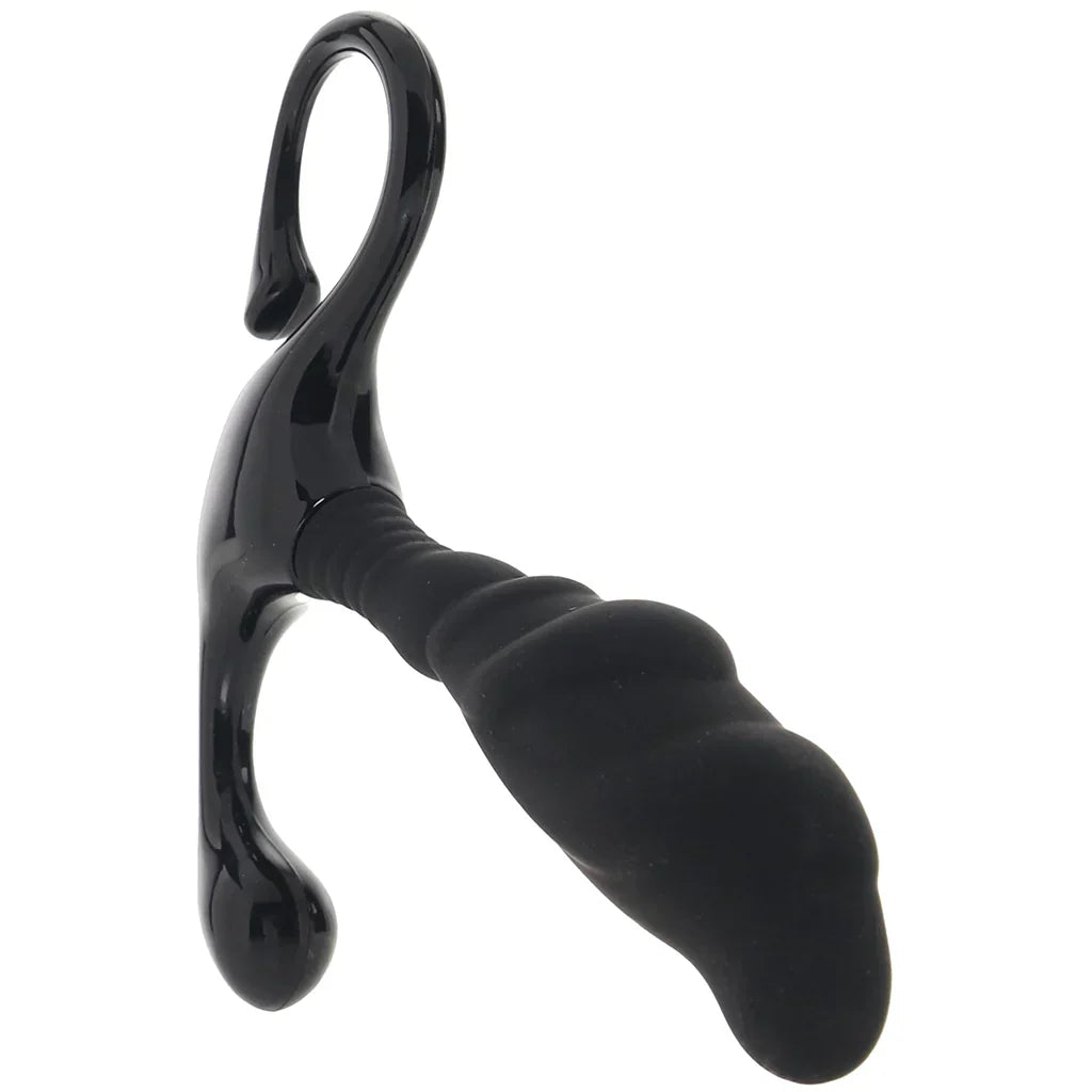LEVELZ Rippled Prostate Massager – Vancouver adult shop – in use view