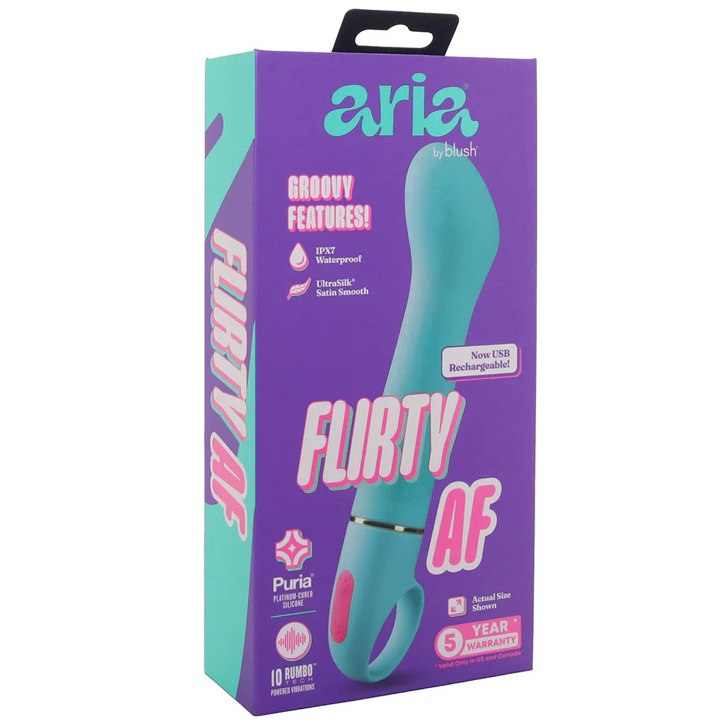 Aria Flirty AF 2.0 RumboTech Vibe — delivered in Vancouver in 1–2 hours | Heaven Boutique