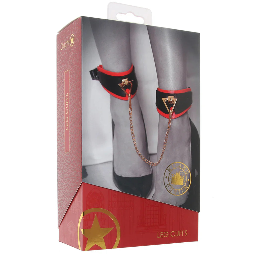 Ouch! Milan Collection Leg Cuffs — delivered in Vancouver in 1–2 hours | Heaven Boutique