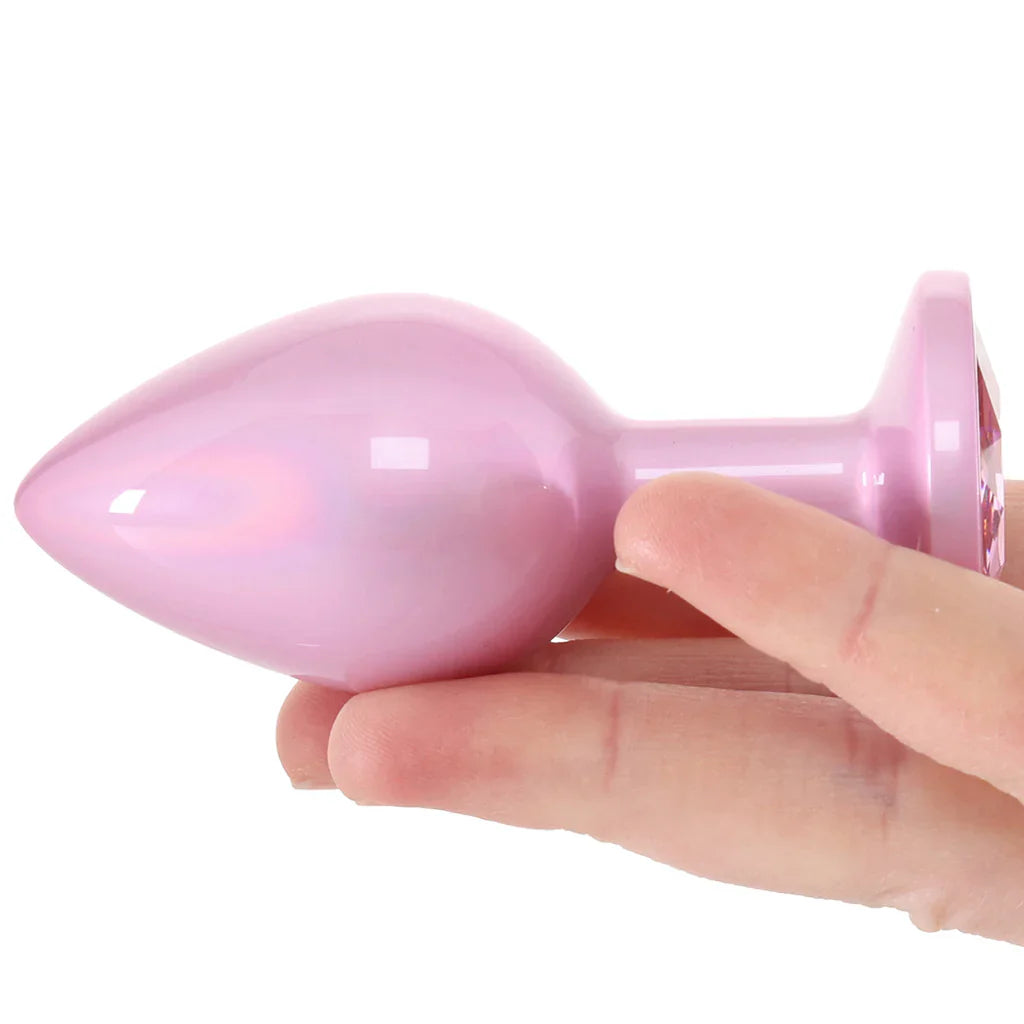 Rear Assets Pink Metal Butt Plug in Medium - Medium Vancouver – product detail