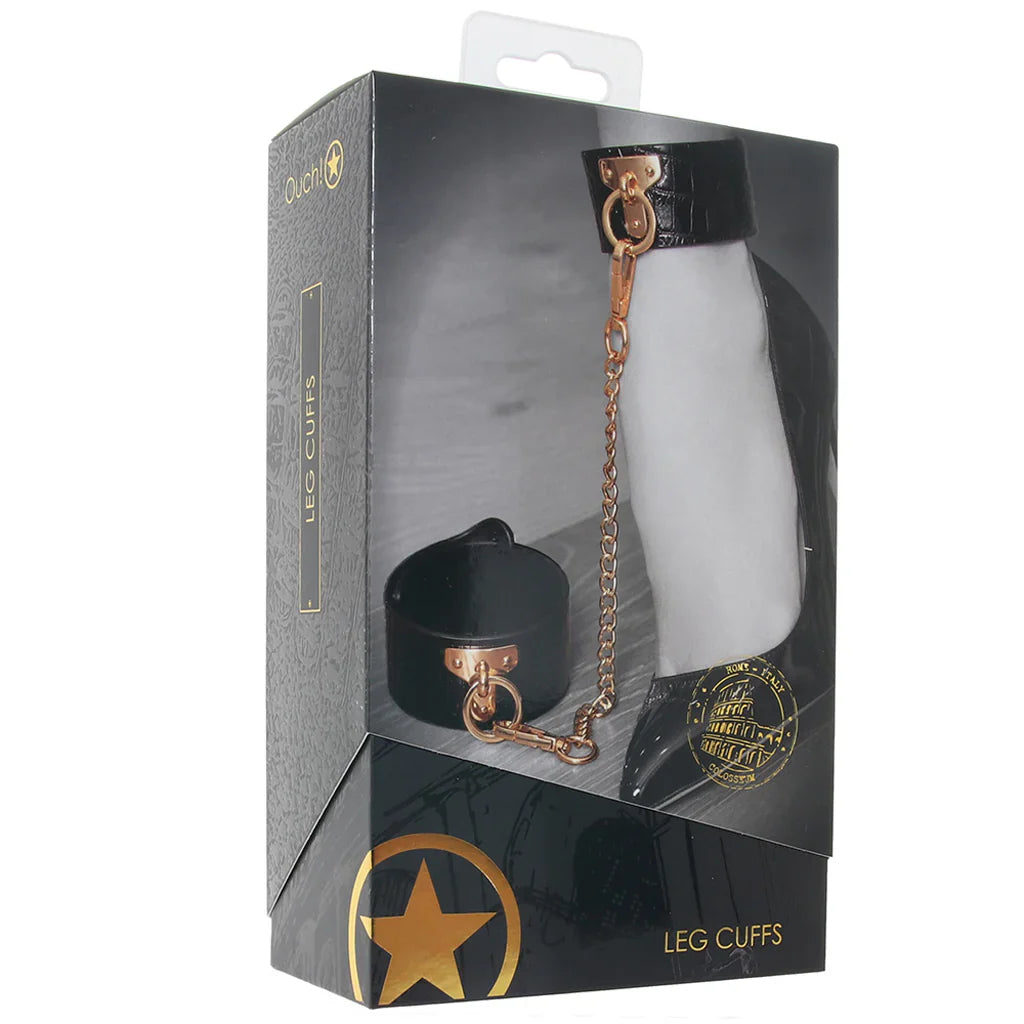 Ouch! Rome Collection Leg Cuffs — delivered in Vancouver in 1–2 hours | Heaven Boutique