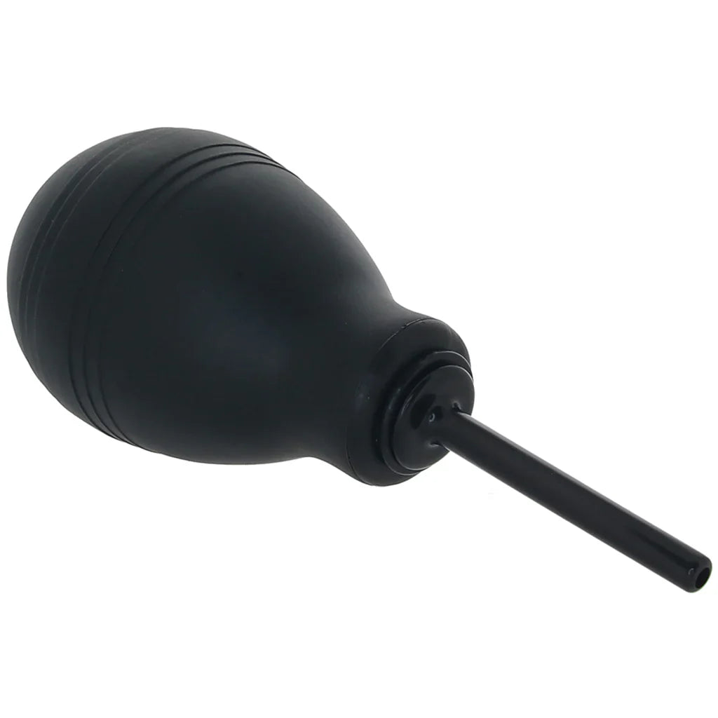 One-Way Anal Douche in Black – Heaven Boutique Vancouver – side view