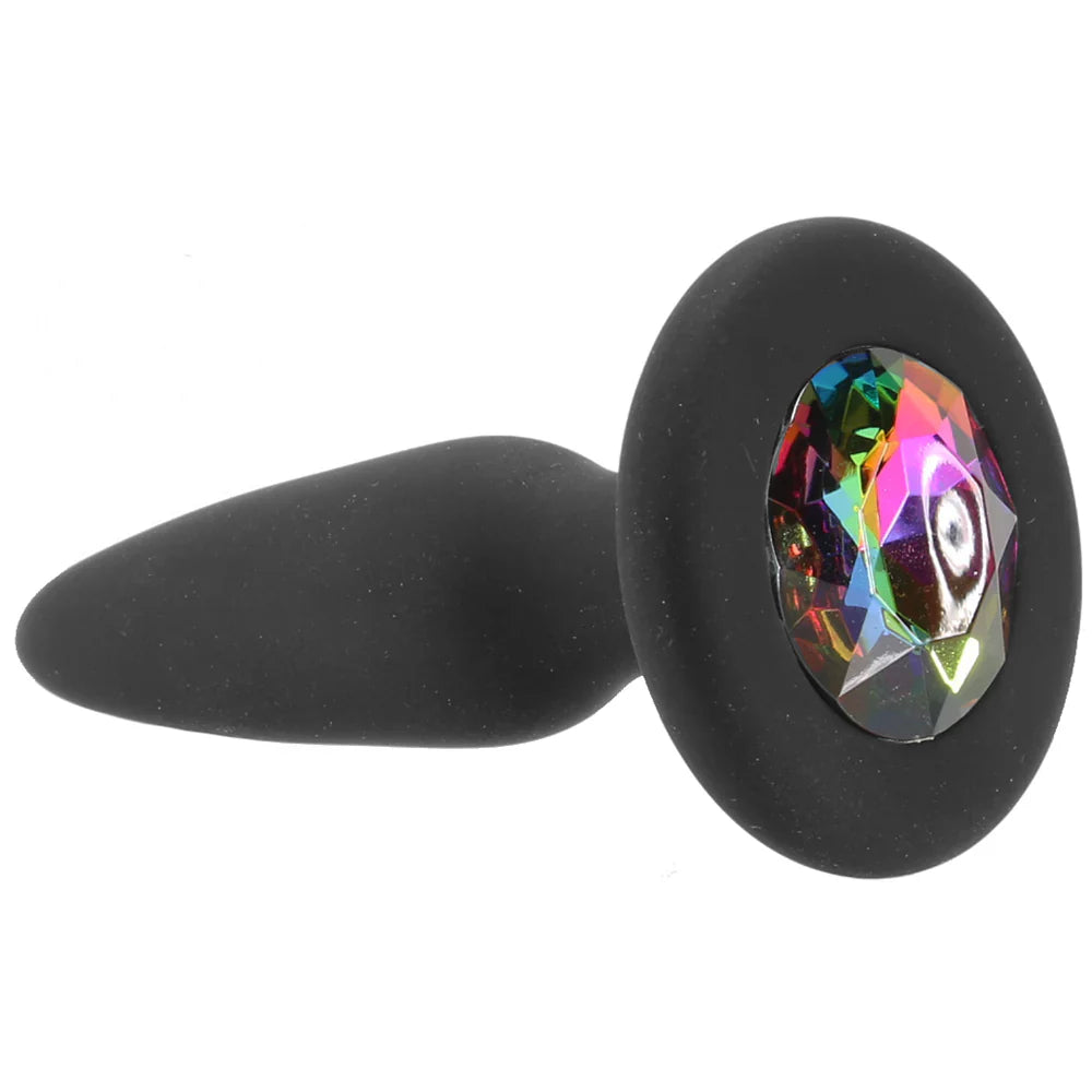 Glams Mini Rainbow Gem Silicone Butt Plug Vancouver – product detail