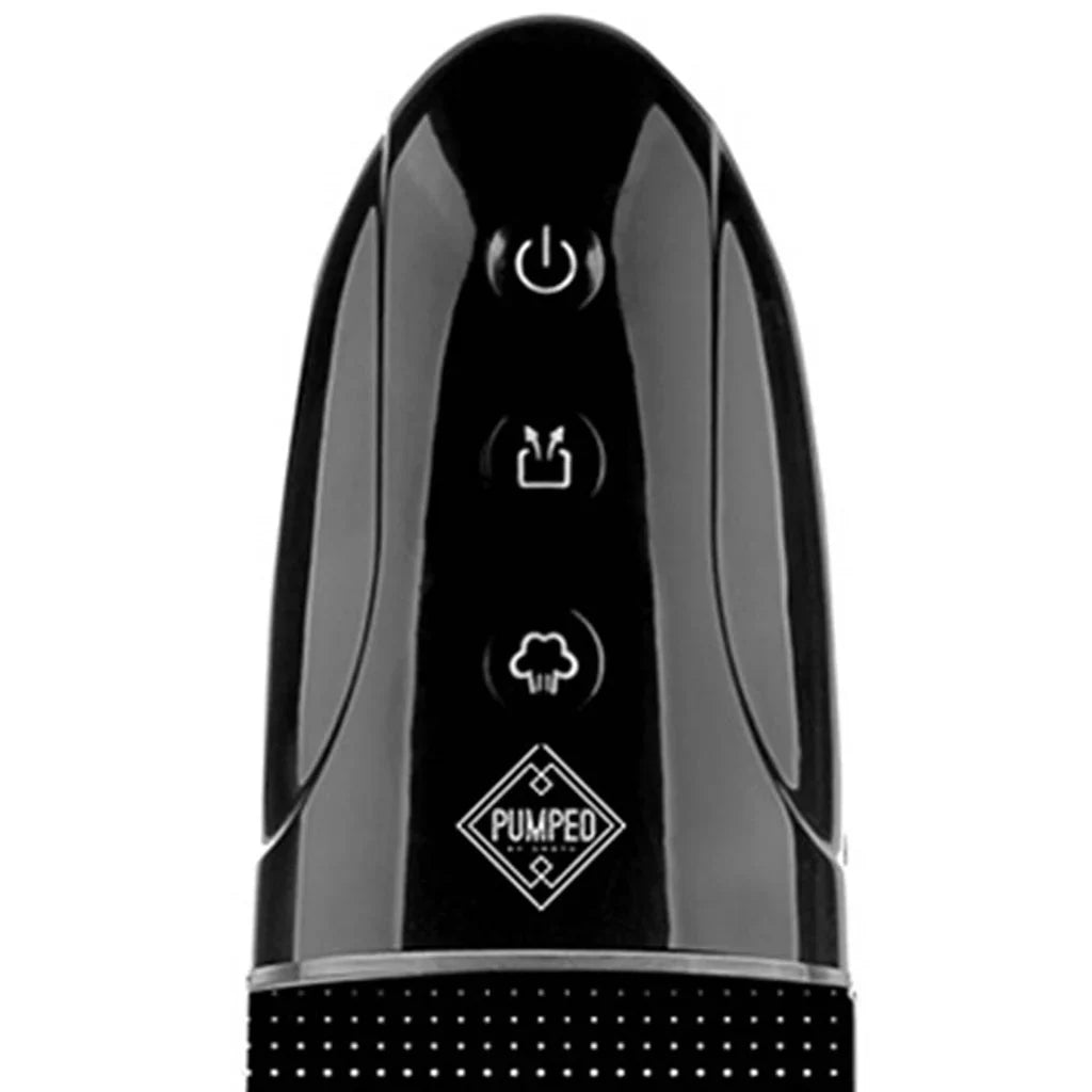 Pumped Rechargeable Automatic Luv Pump in Black – Vancouver — discreet 1–2 hour delivery – close-up view