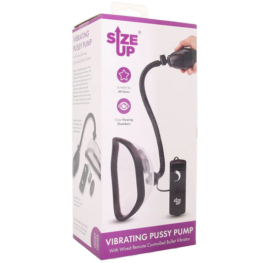 Size Up Vibrating Pussy Pump — delivered in Vancouver in 1–2 hours | Heaven Boutique