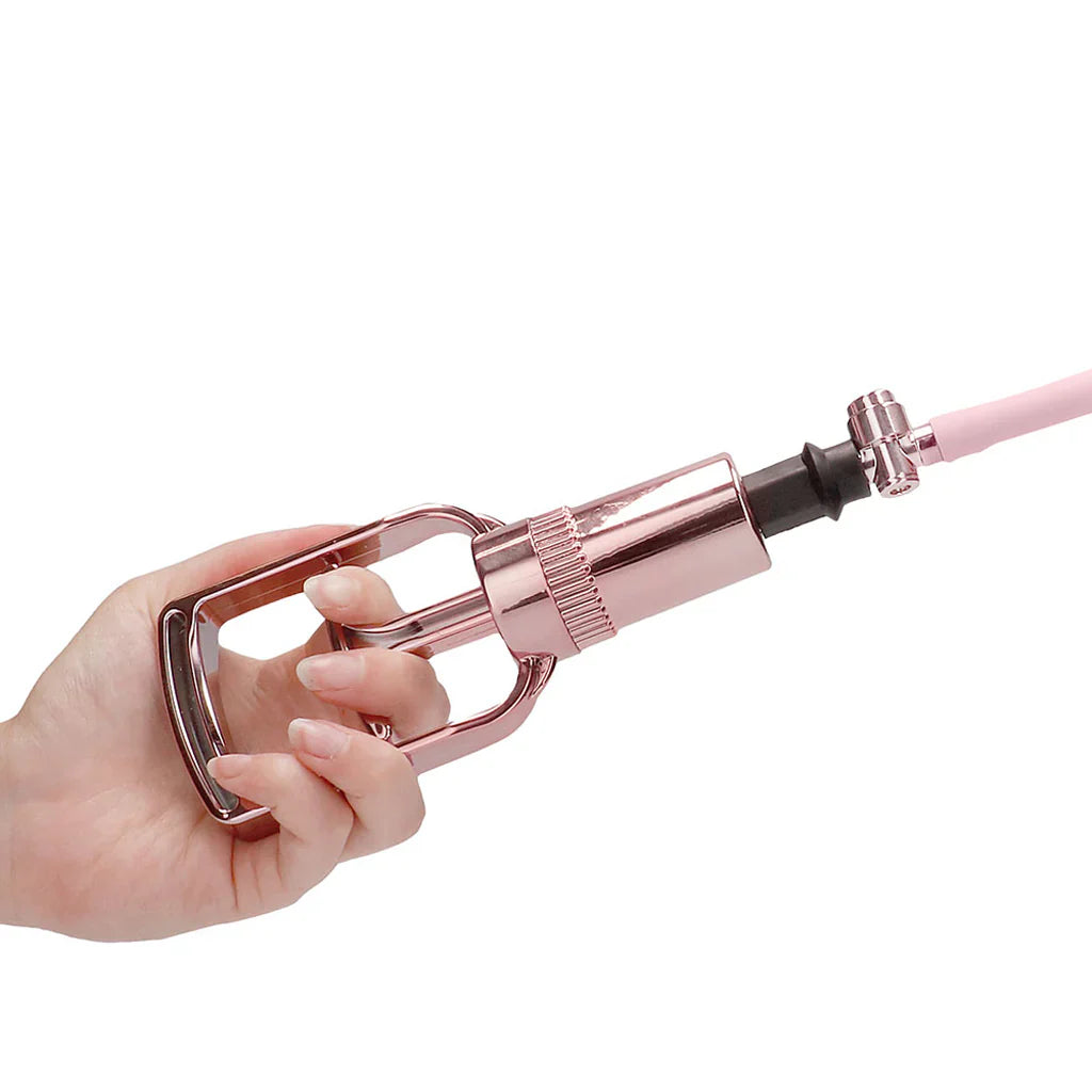 Pumped Rose Gold Pussy Pump – Heaven Boutique Vancouver – side view