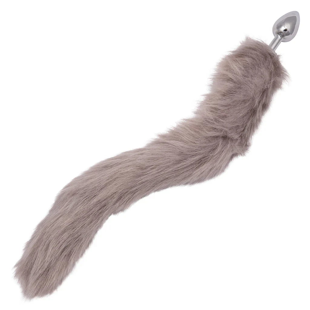 Running Wild Grey Tail Plug – Vancouver — discreet 1–2 hour delivery – close-up view