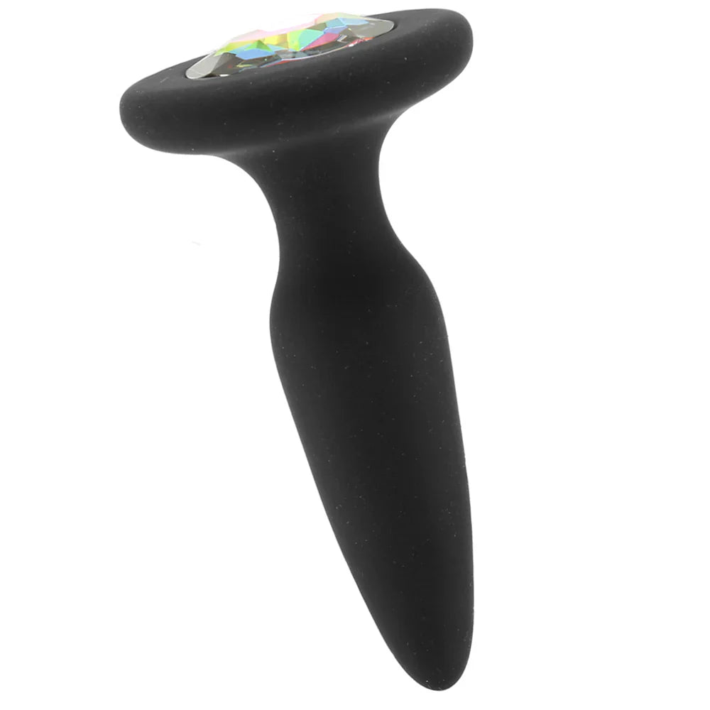 Glams Mini Rainbow Gem Silicone Butt Plug – Vancouver – packaging view