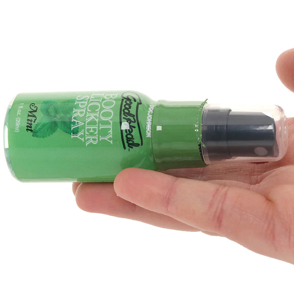 GoodHead Booty Licker Spray 1fl.oz/29ml in Mint – Vancouver — discreet 1–2 hour delivery – close-up view
