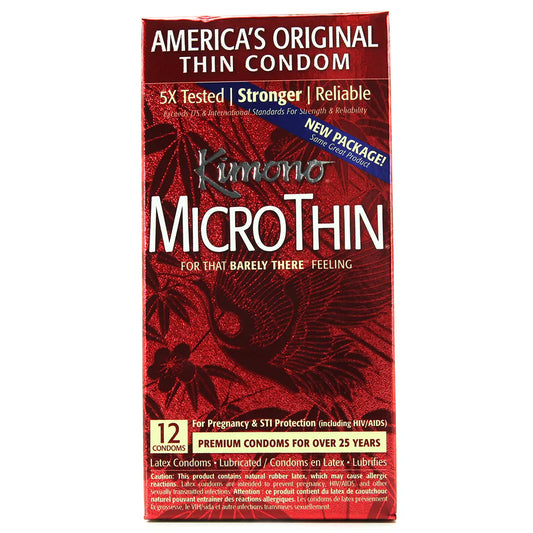 MicroThin Condoms in 12 Pack — delivered in Vancouver in 1–2 hours | Heaven Boutique