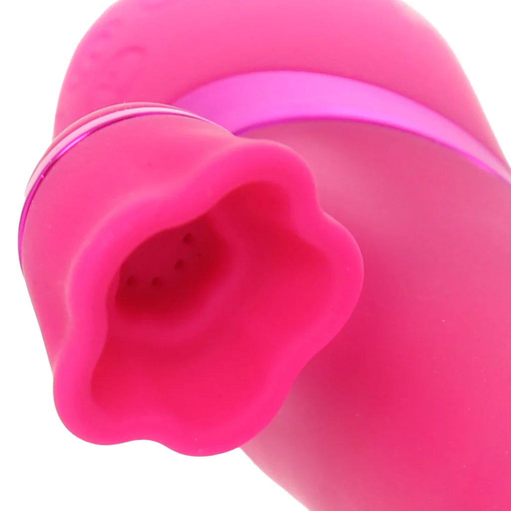 Dolce Vive Fiore Air Wave Tapping Rabbit Vibe – Vancouver adult boutique – features