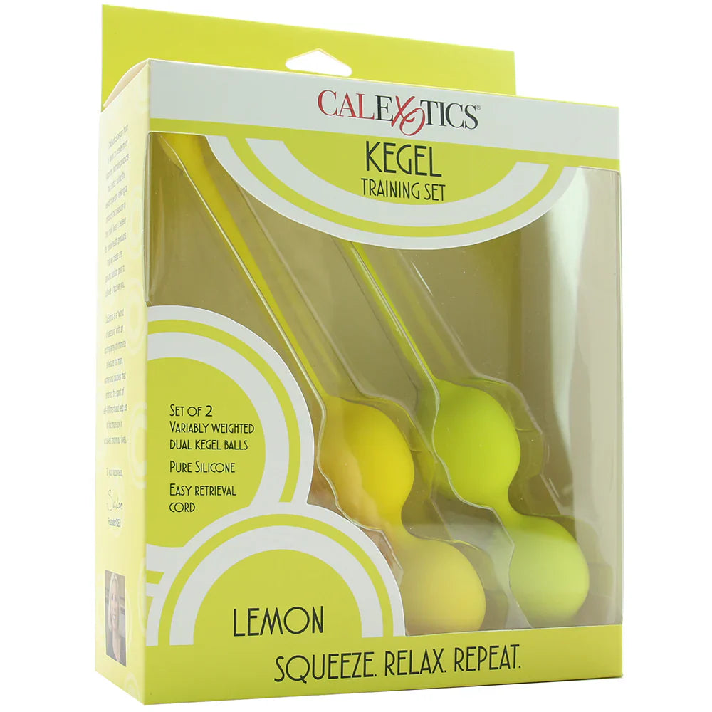 Lemon Squeeze.Relax.Repeat Kegel Dual Training Set — delivered in Vancouver in 1–2 hours | Heaven Boutique