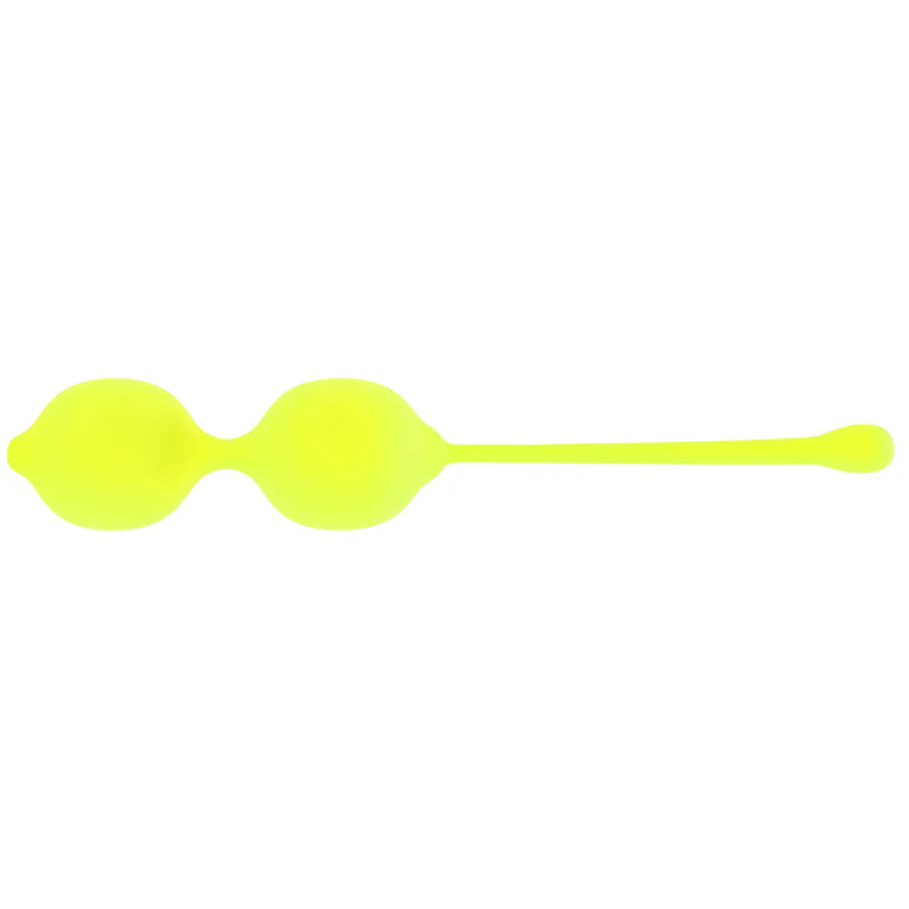Lemon Squeeze.Relax.Repeat Kegel Dual Training Set – Heaven Boutique Vancouver – side view