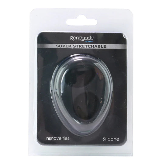 Renegade Romeo Soft Silicone Dual Ring in Black — delivered in Vancouver in 1–2 hours | Heaven Boutique