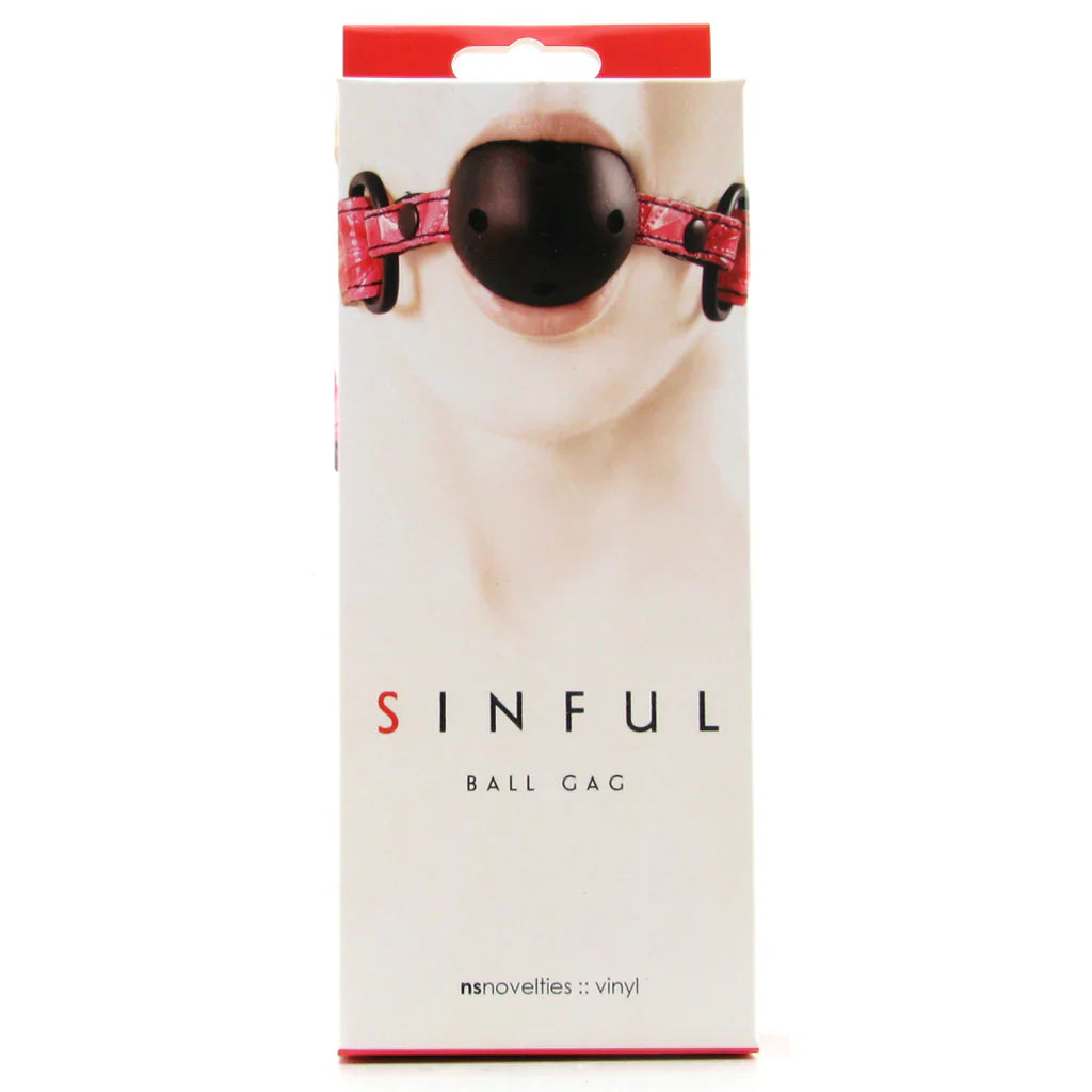 Sinful Ball Gag in Pink — delivered in Vancouver in 1–2 hours | Heaven Boutique