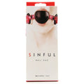 Sinful Ball Gag in Pink — delivered in Vancouver in 1–2 hours | Heaven Boutique