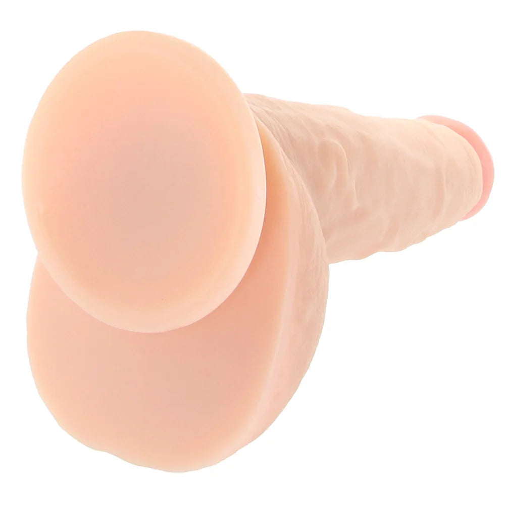 Master Cock Beefy Brad 9 Inch Ballsy Dildo in Light – Vancouver — discreet 1–2 hour delivery – close-up view