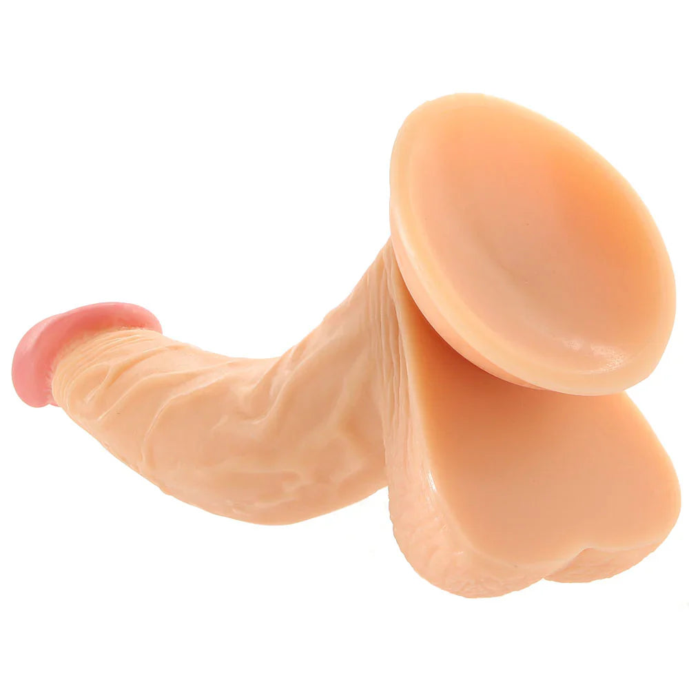 Real Skin Whoppers 8 Inch Dildo in Flesh Vancouver – product detail