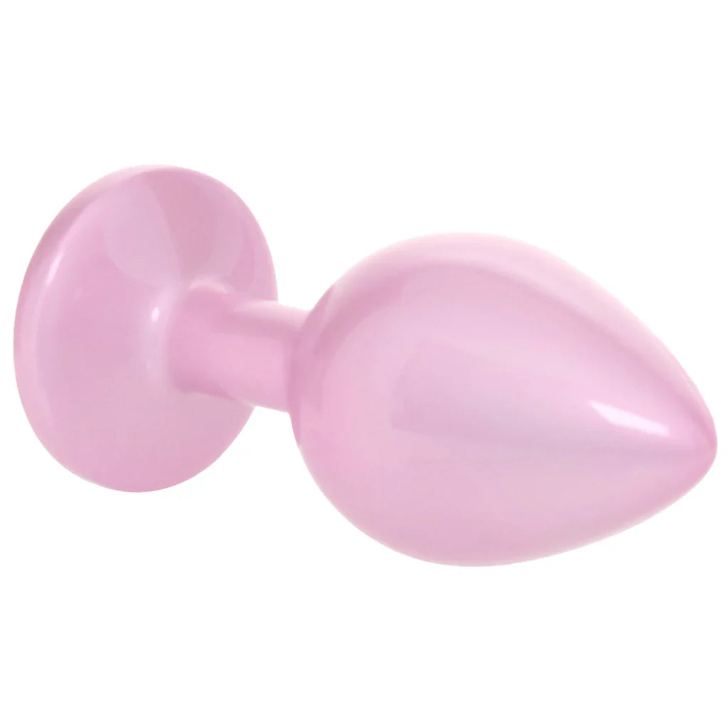 Rear Assets Pink Metal Butt Plug in Medium - Medium – Vancouver adult boutique – features