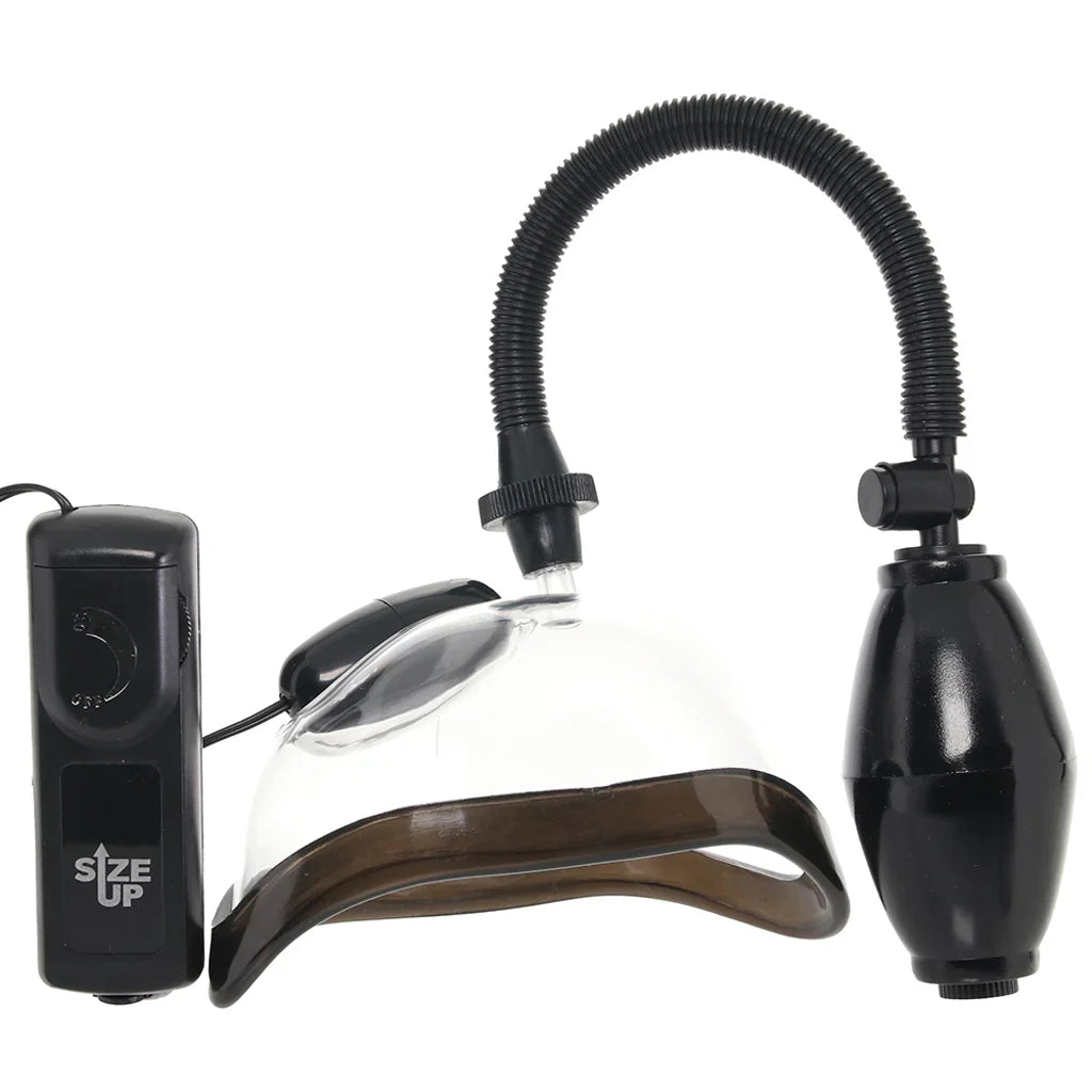 Size Up Vibrating Pussy Pump – Vancouver – packaging view