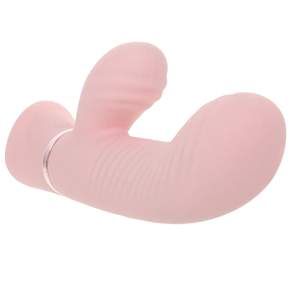 Loveline Mystique Ribbed Mini Rabbit Vibe – Vancouver adult boutique – features